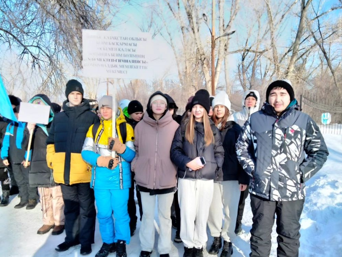 26 января наша команда юных спасателей, состоящая из учеников 8 классов, приняла участие в соревнованиях «Поисково- спасательные работы в зимних условиях".